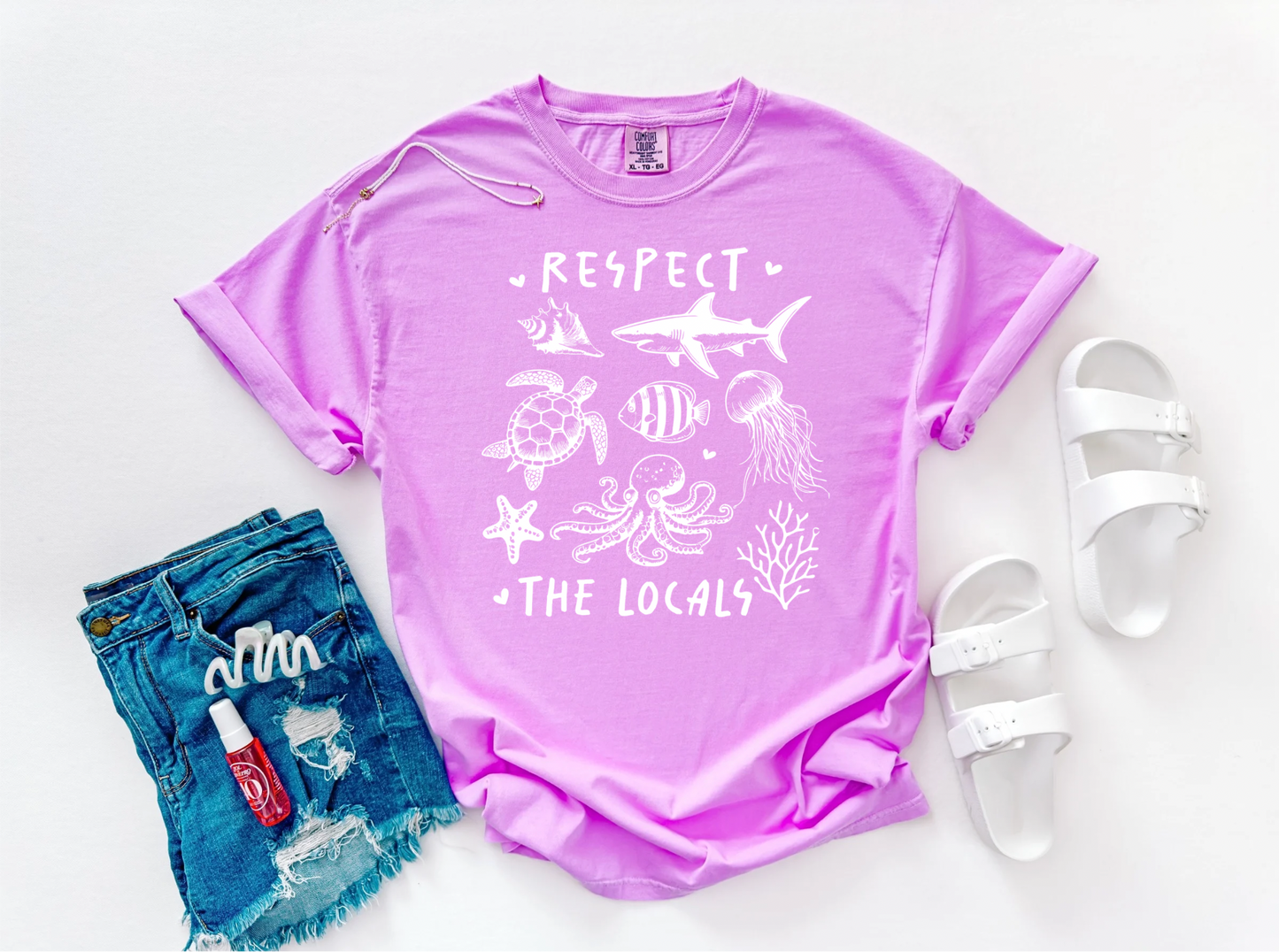 Respect the Locals Marine Life Shirt