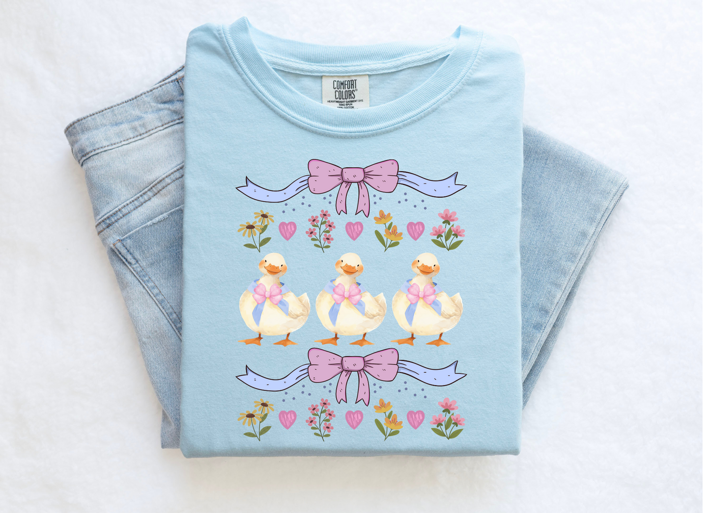 Coquette Goose Bow Shirt