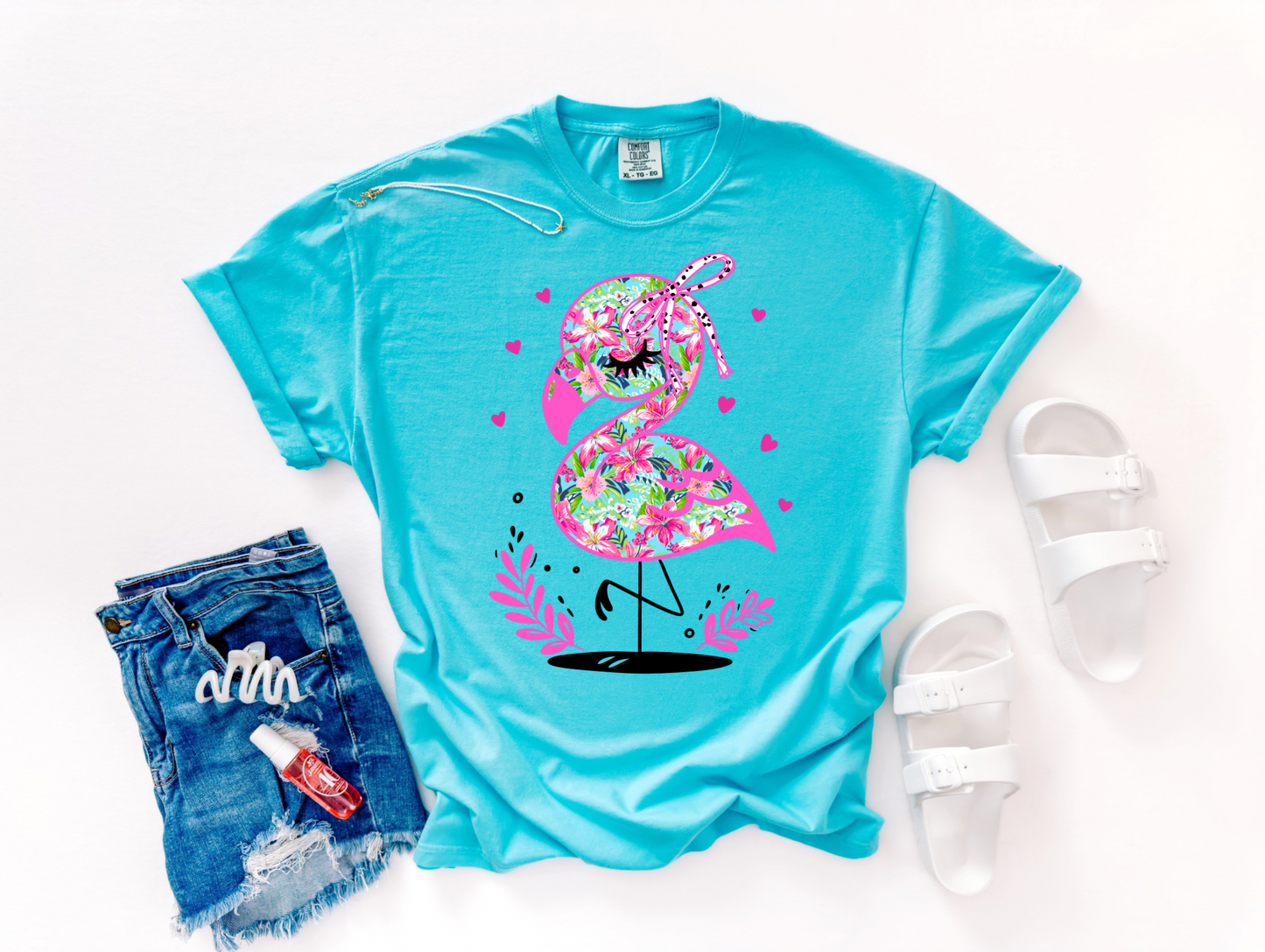 Preppy Flamingo Shirt