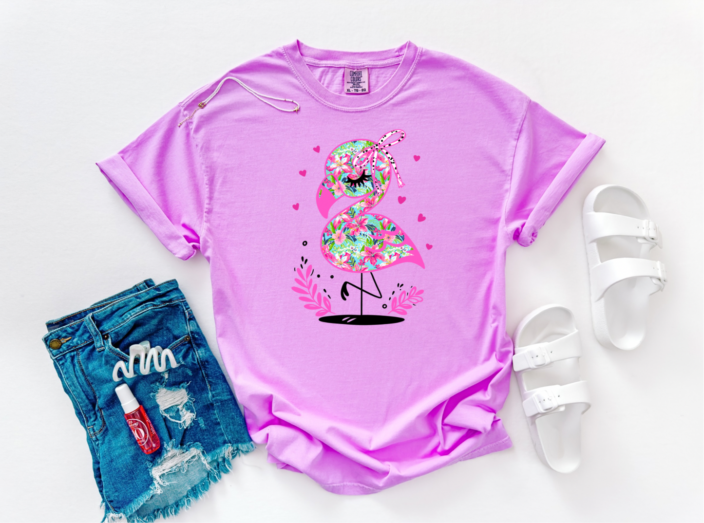 Preppy Flamingo Shirt