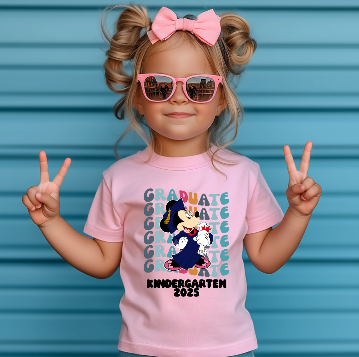 Custom Grade Magical Girl Mouse Graduation Shirt