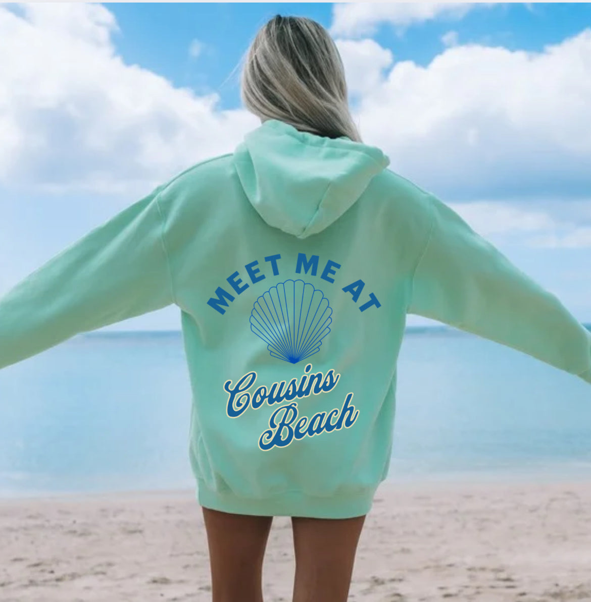 Meet Me At Cousins Beach Hoodie