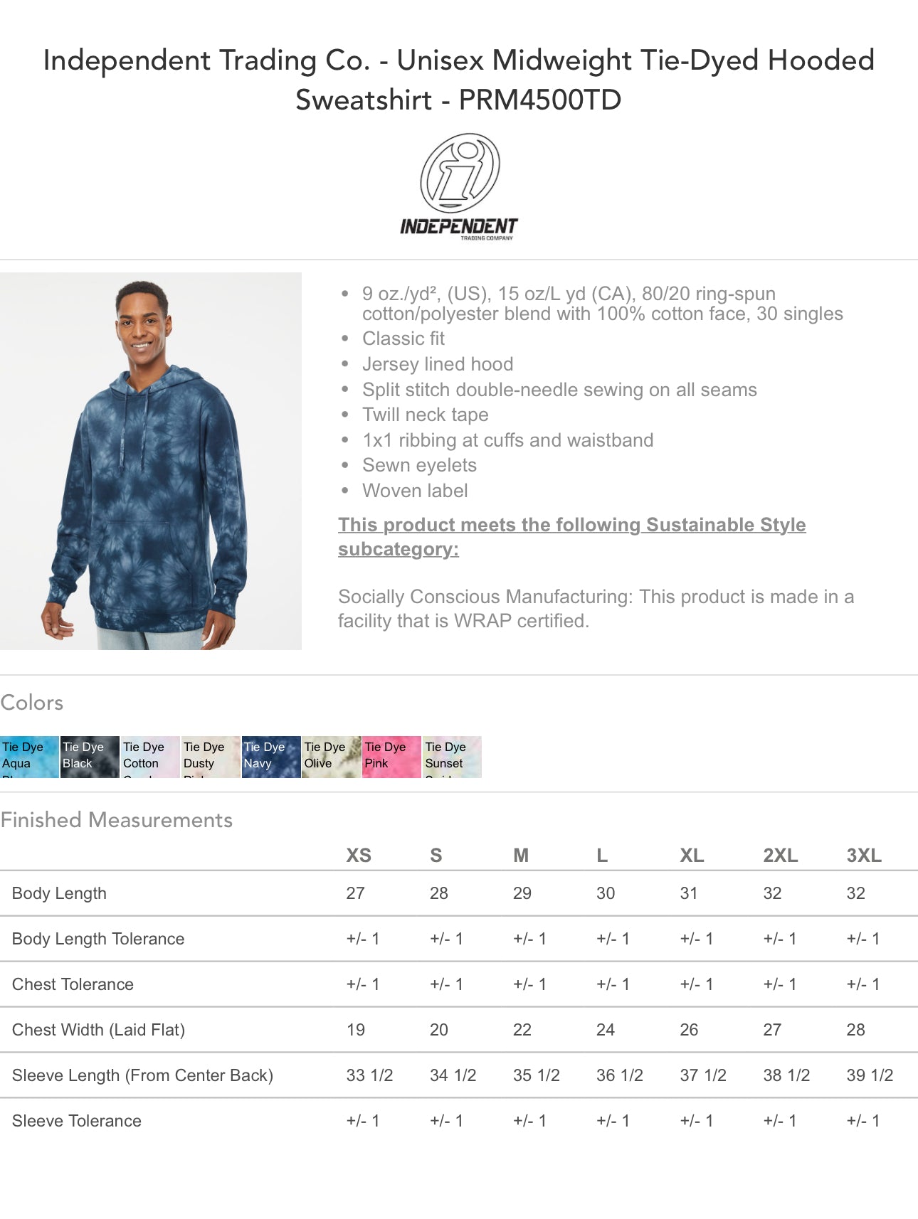 Magic Tie Dye Hoodie