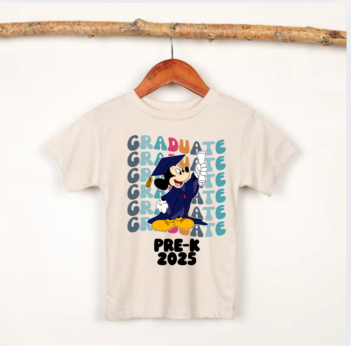 Custom Grade Magical Boy Mouse Graduation Shirt