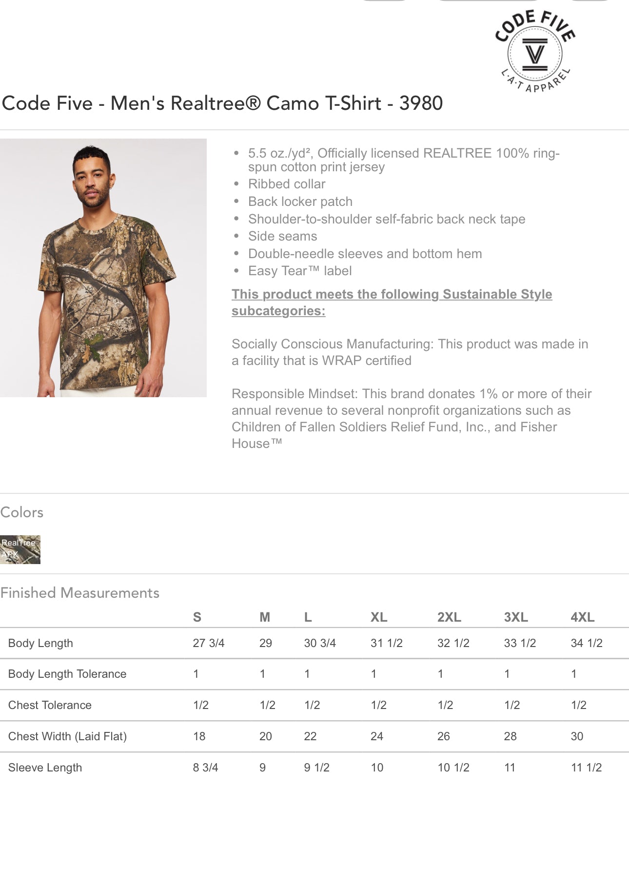 WOOD CAMO SHIRT