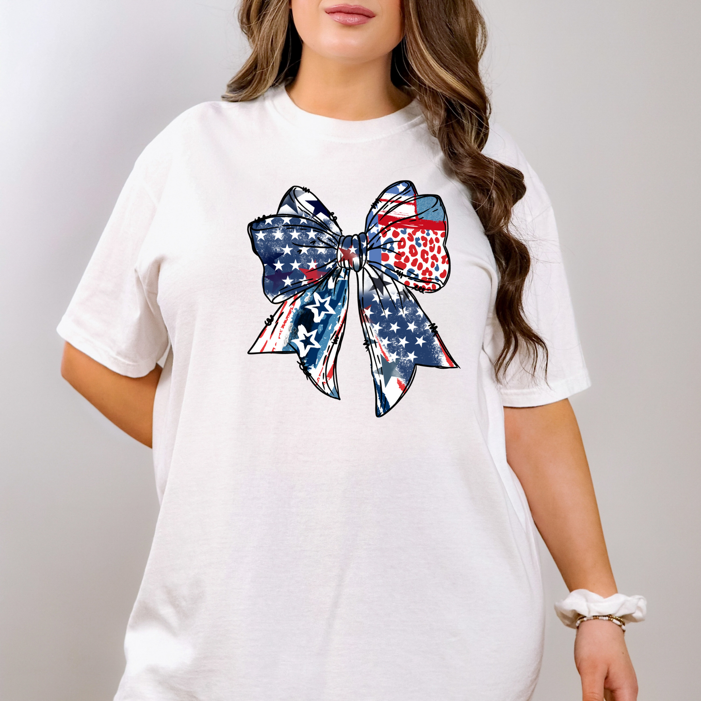 Patriotic Coquette Bow Shirt