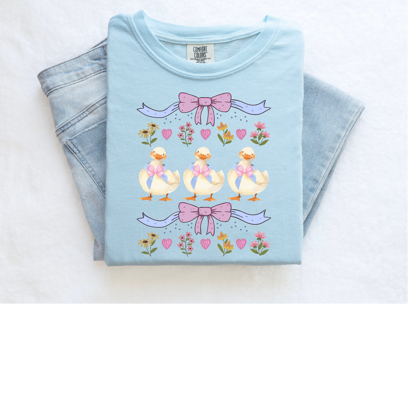Coquette Goose Bow Shirt