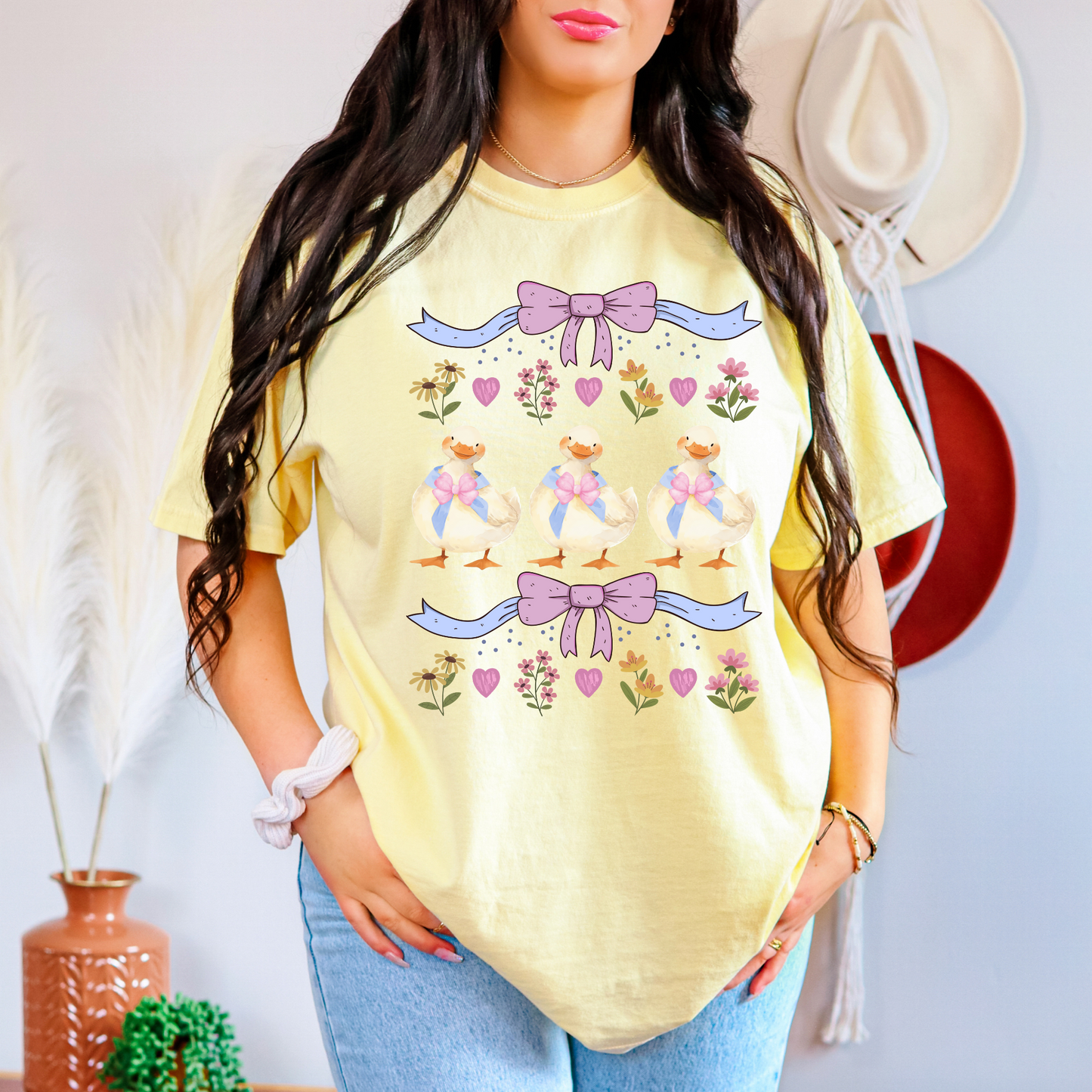 Coquette Goose Bow Shirt