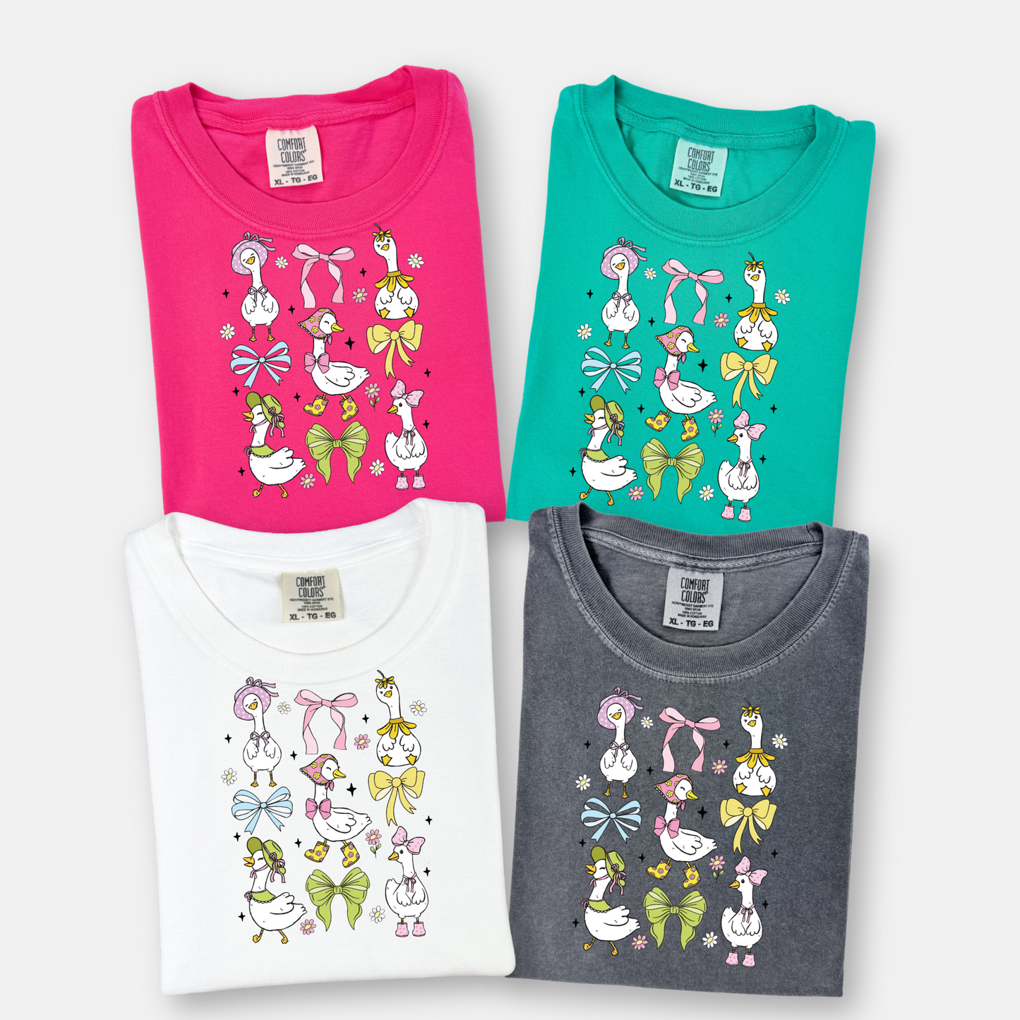 Coquette Goose Bow Shirt