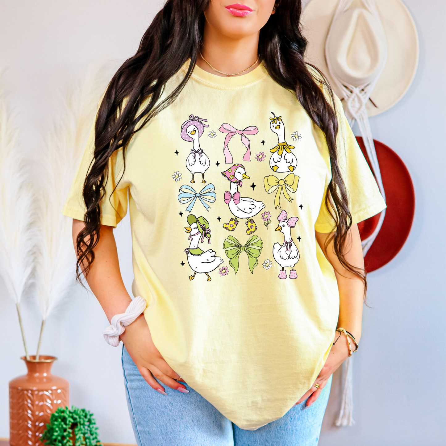 Coquette Goose Bow Shirt