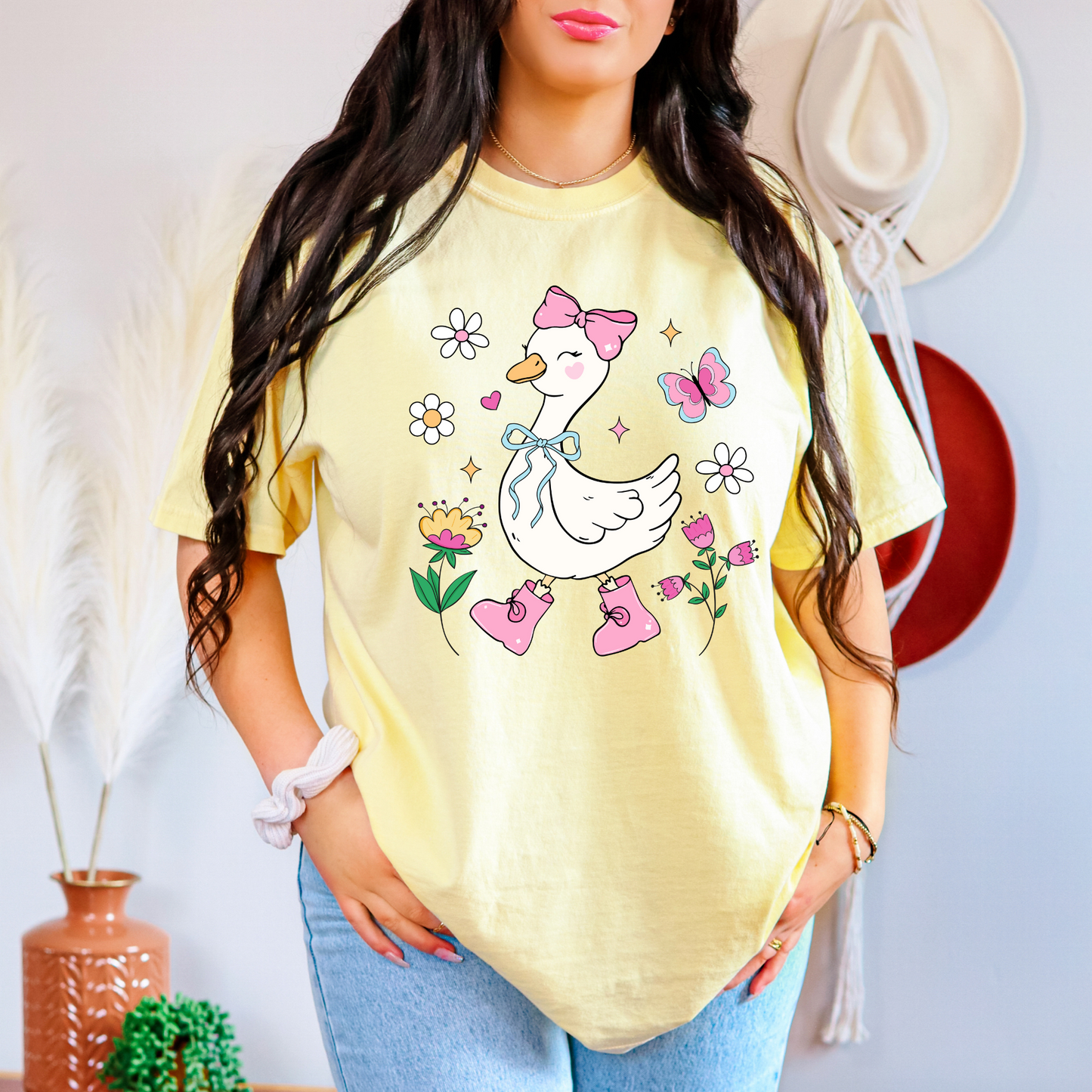 Coquette Goose Bow Shirt
