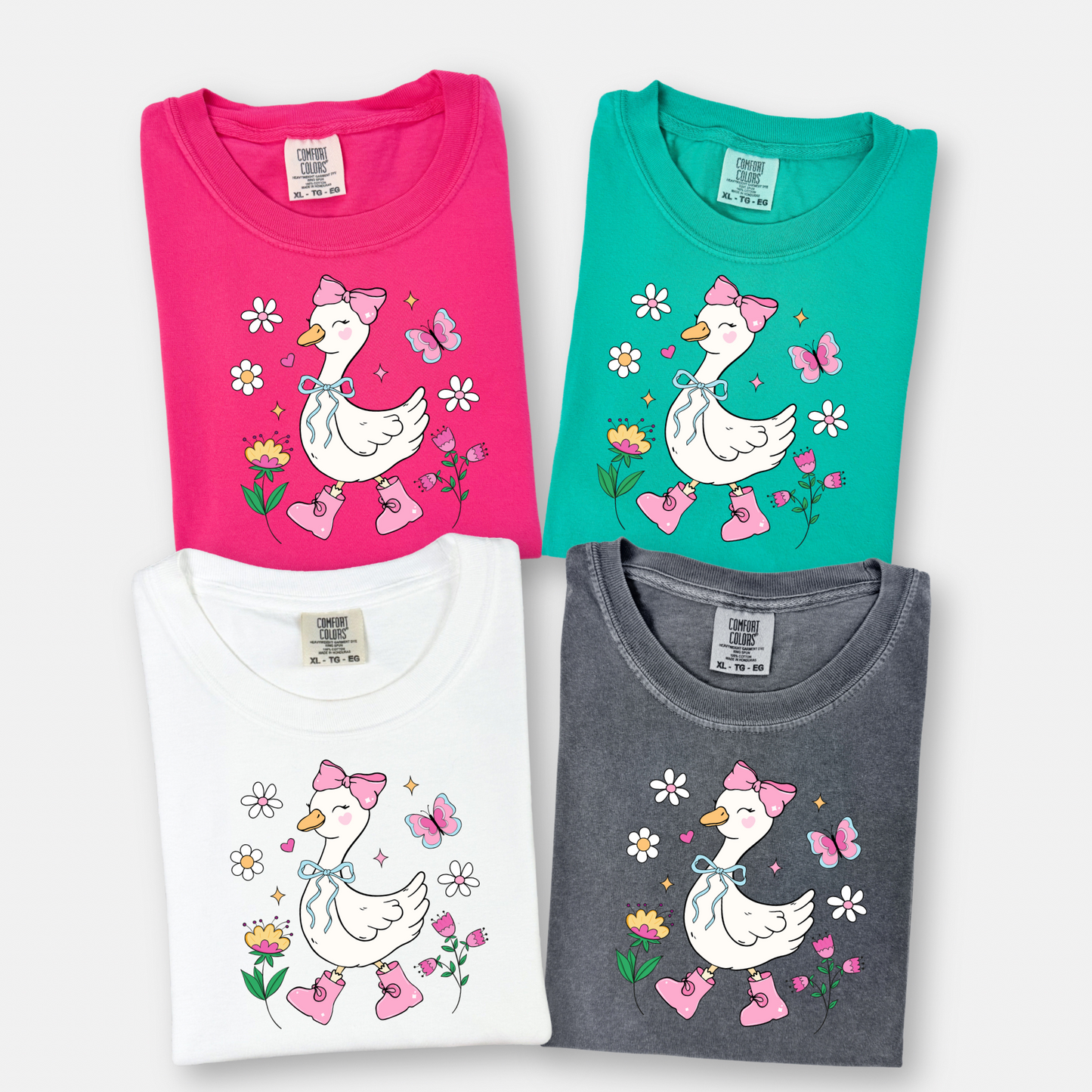 Coquette Goose Bow Shirt