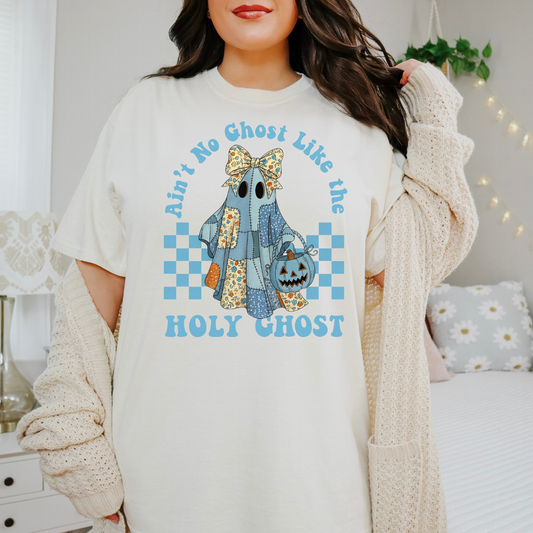 Christian Halloween Shirt | Ain’t No Ghost Like the Holy Ghost Tee | Faith Over Fear Fall Shirt