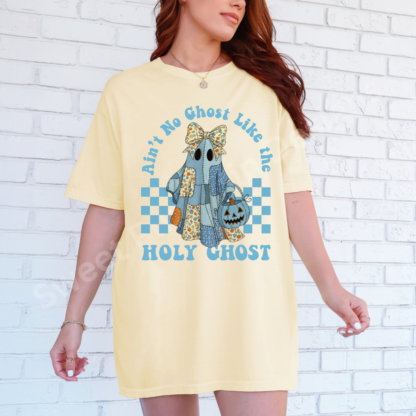 Christian Halloween Shirt | Ain’t No Ghost Like the Holy Ghost Tee | Faith Over Fear Fall Shirt