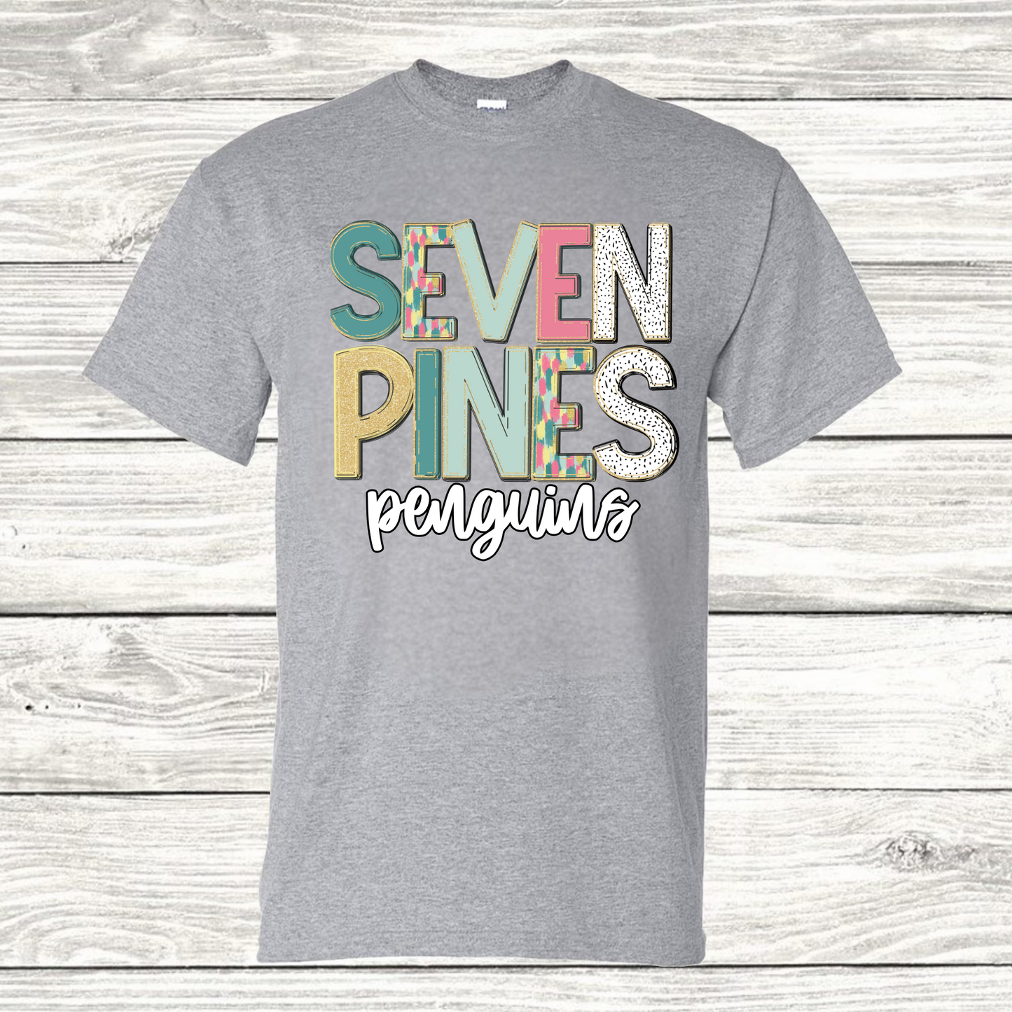 Seven Pines Elementary School Shirt Design 18