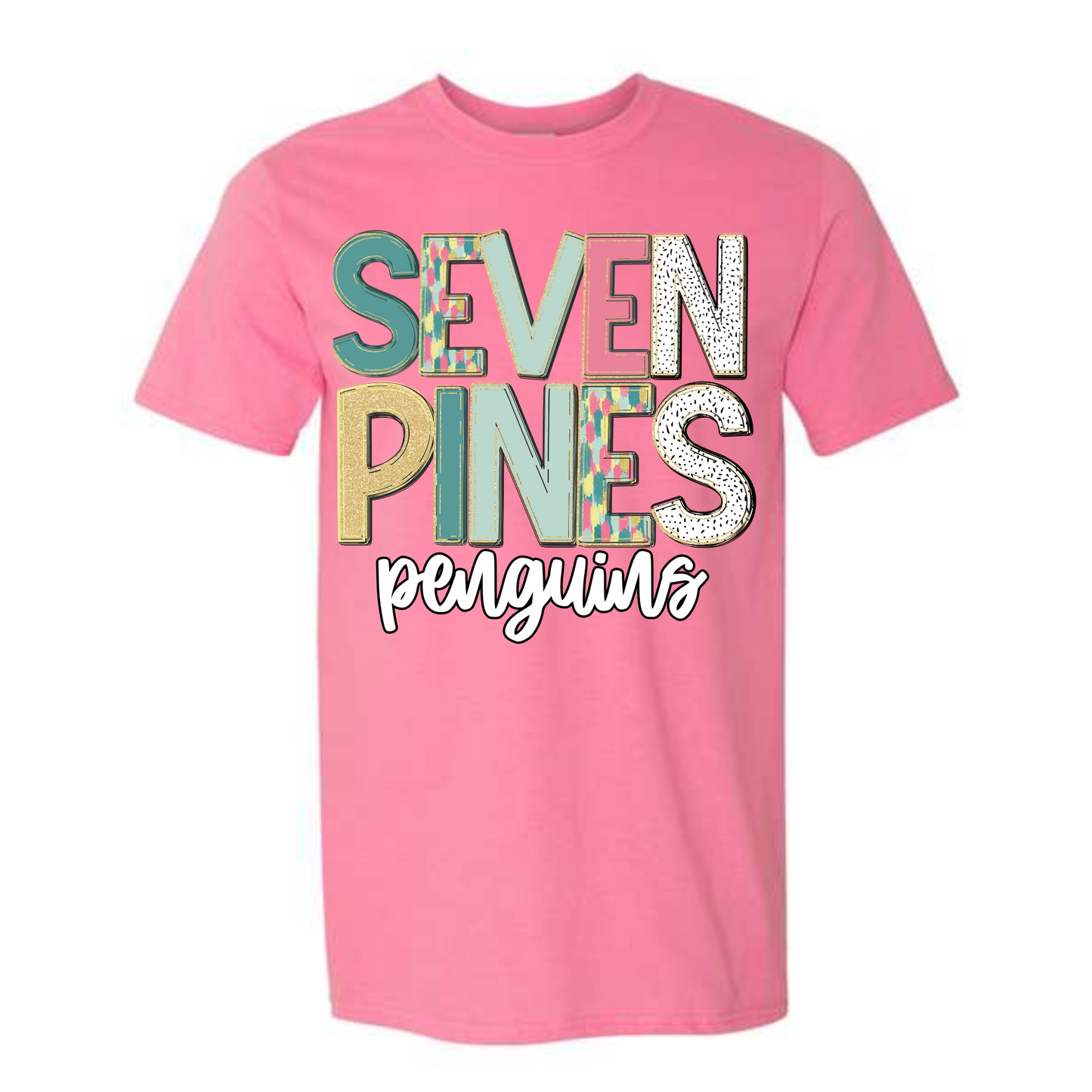 Seven Pines Elementary School Shirt Design 18