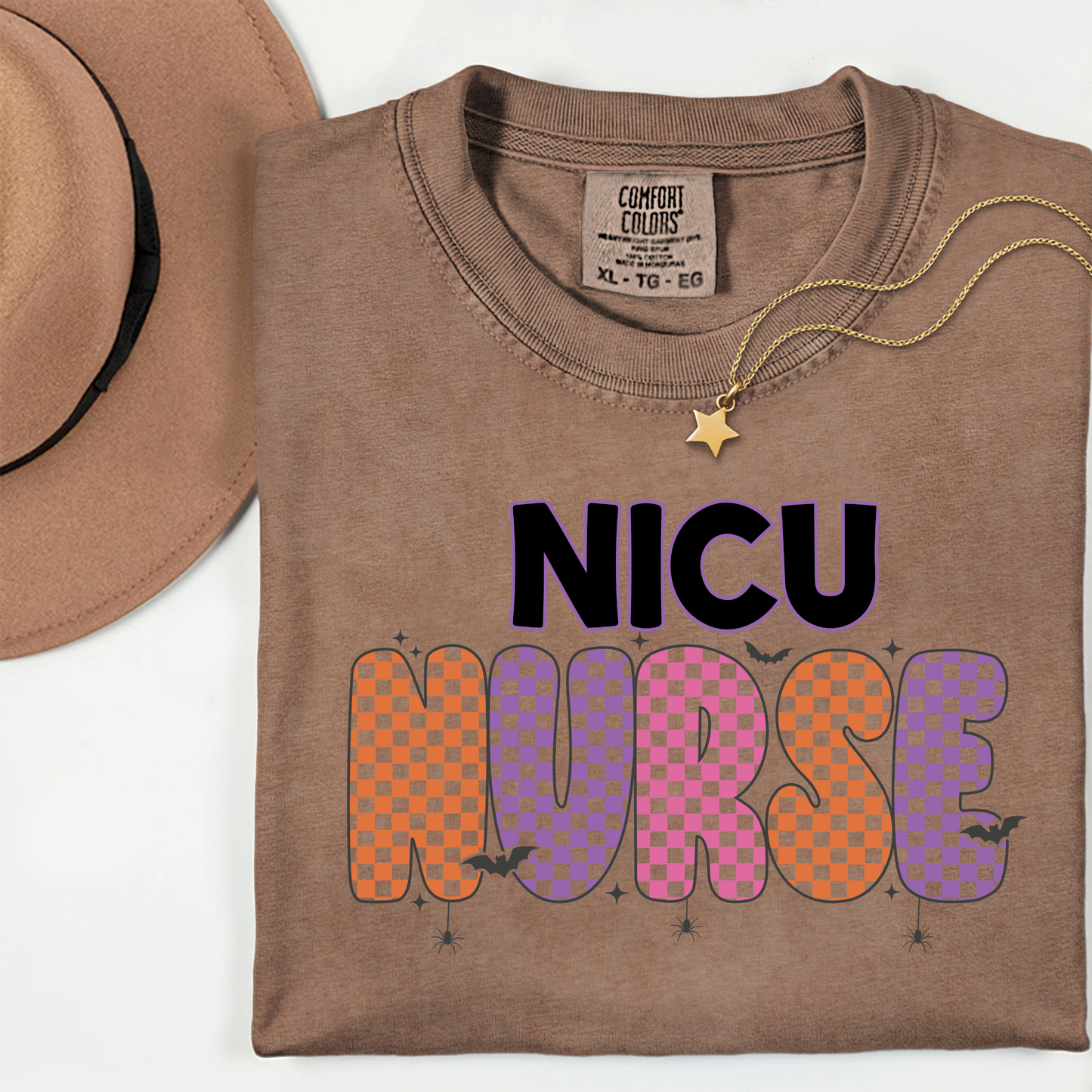 Halloween NICU Nurse Comfort Colors Shirt β Spooky Cute Nurse Tee