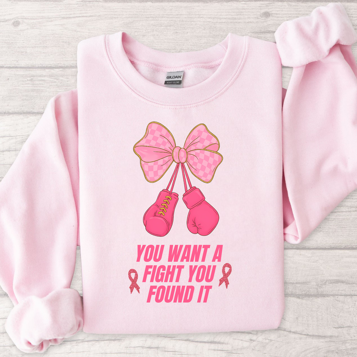 BREAST CANCER FIGHT SWEATSHIRT
