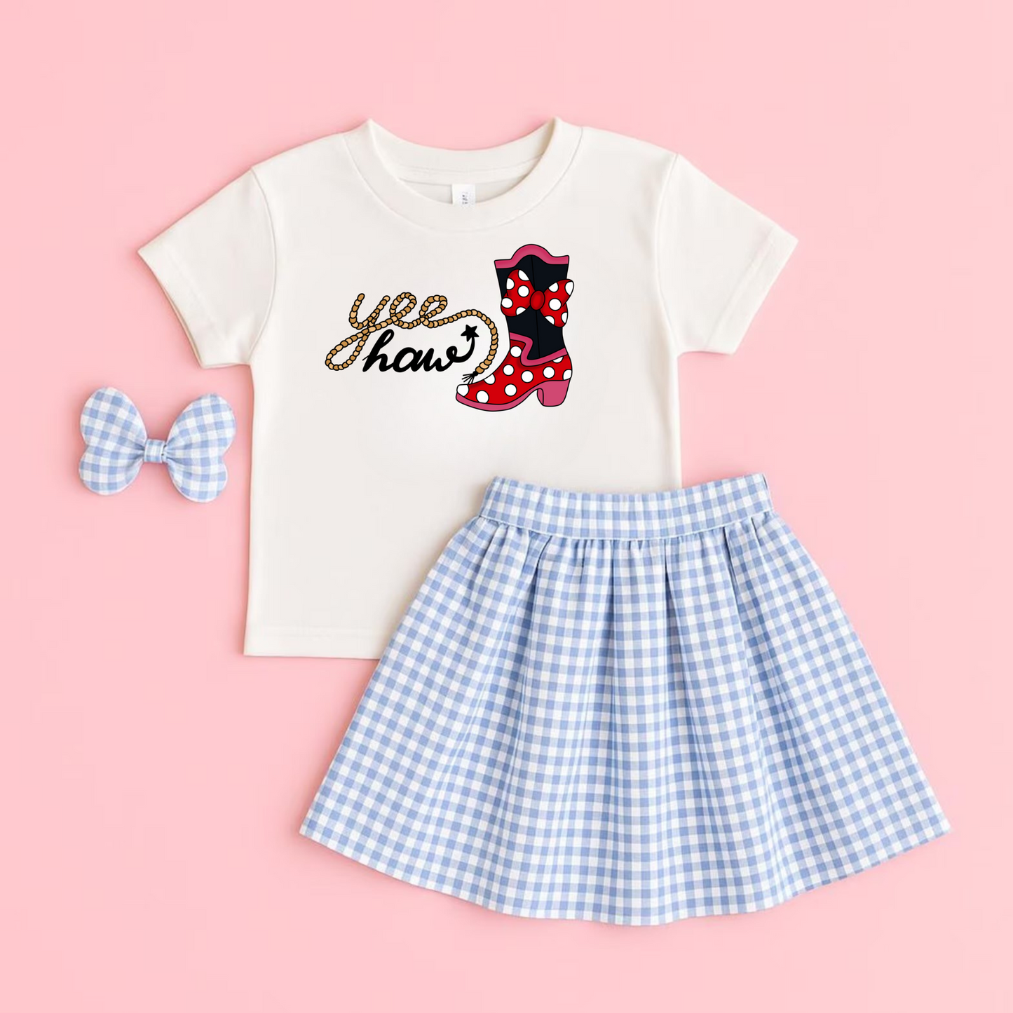 Yee Haw Mouse Boot Shirt