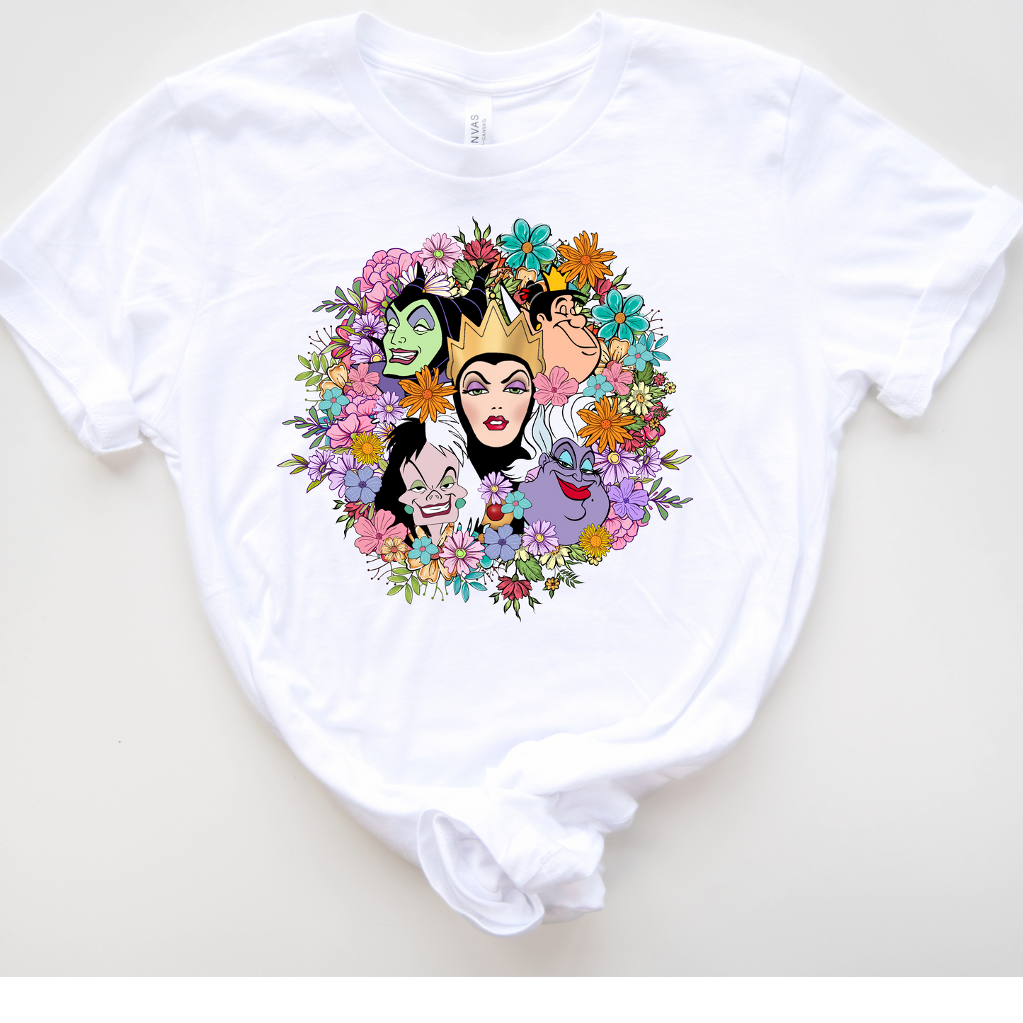 Floral Villains Shirt or Tank