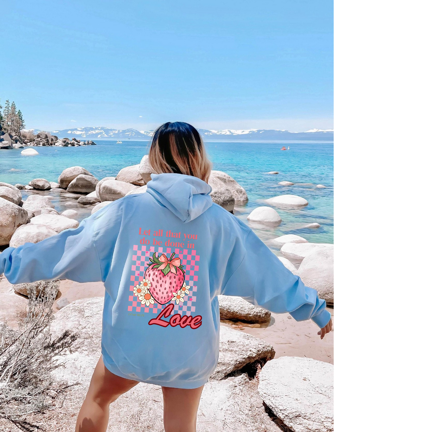 Let All That You Do Be Done in Love Hoodie