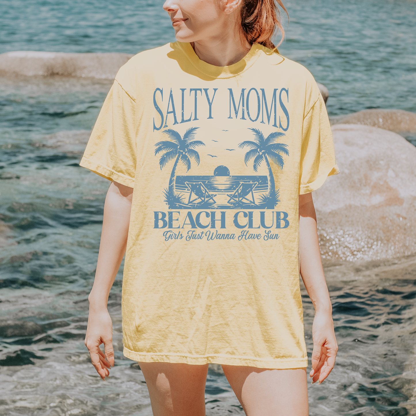 Salty Moms Beach Club Shirt
