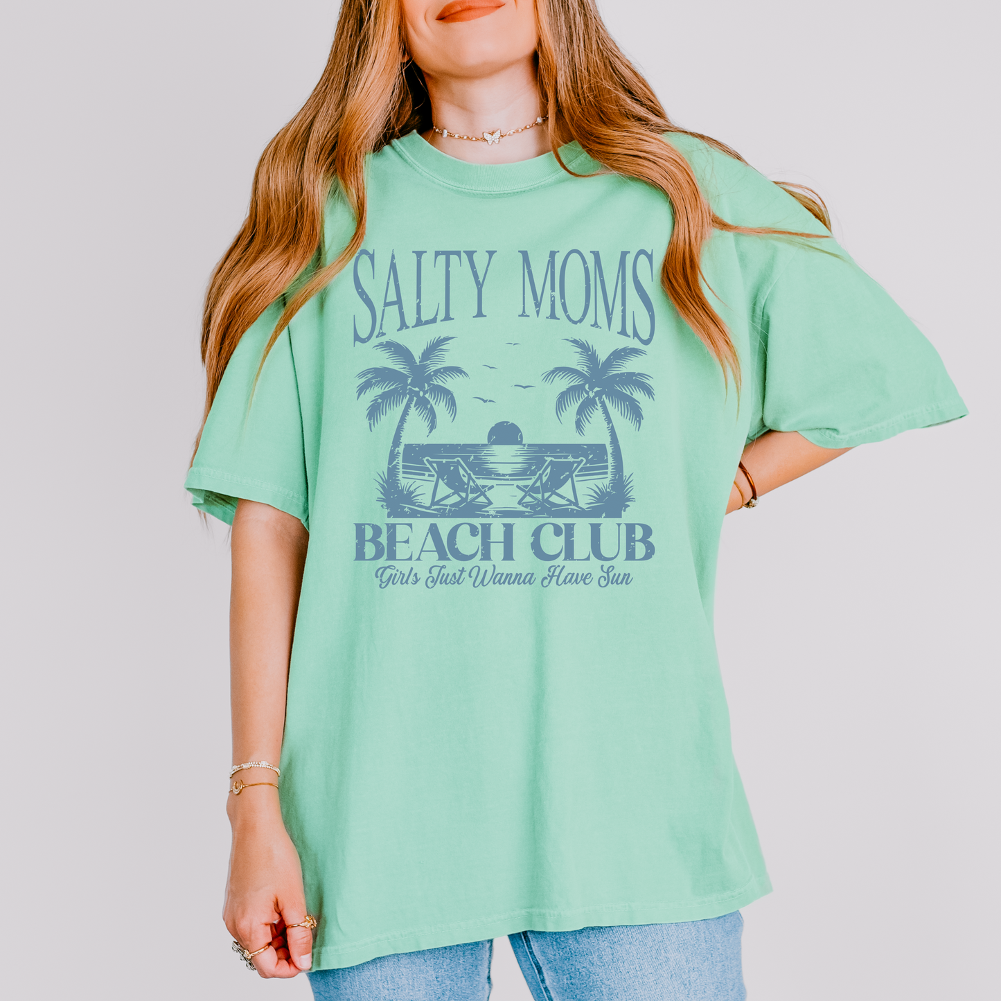 Salty Moms Beach Club Shirt