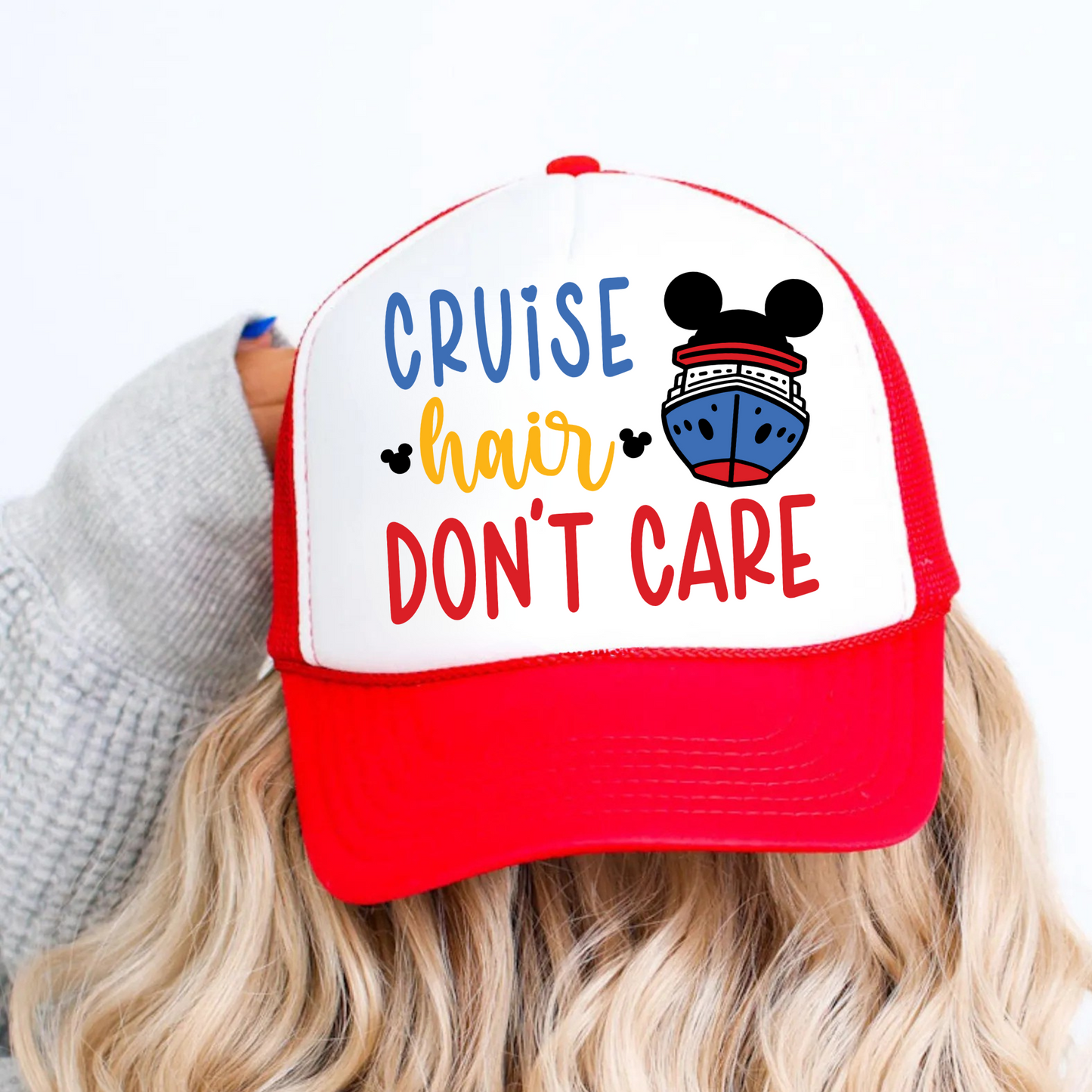 Magical Cruise Hair Don’t Care Trucker Hat