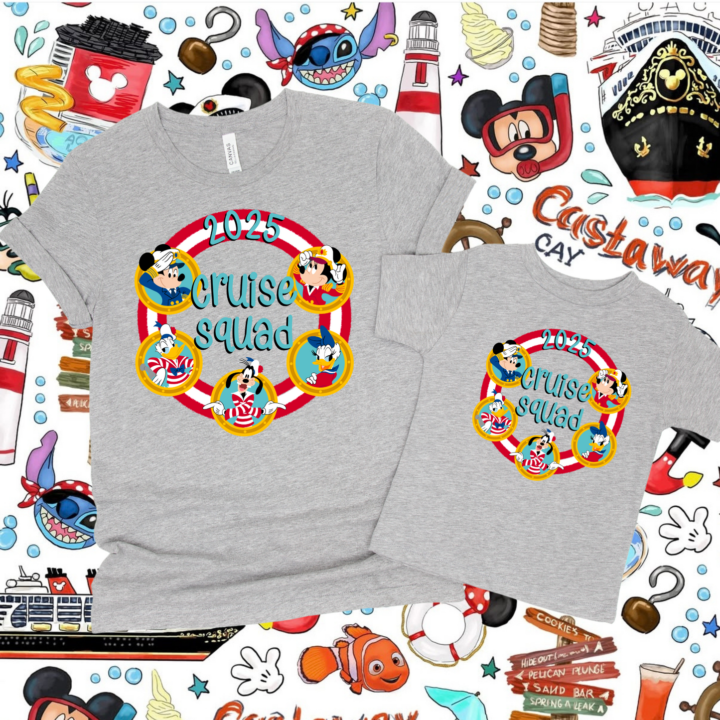 Cruise Squad 2025 Shirt for Adults and Kids