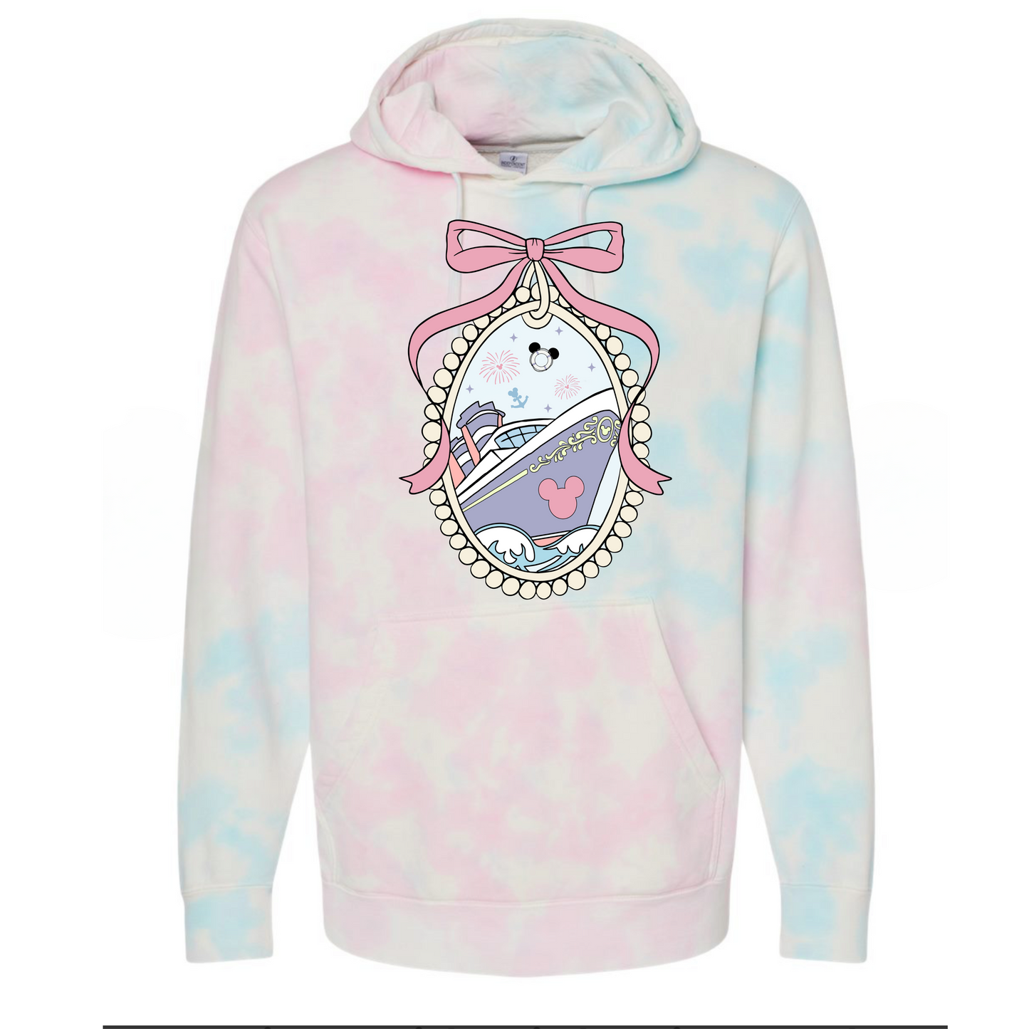 Cruise Locket Tie Dye Hoodie