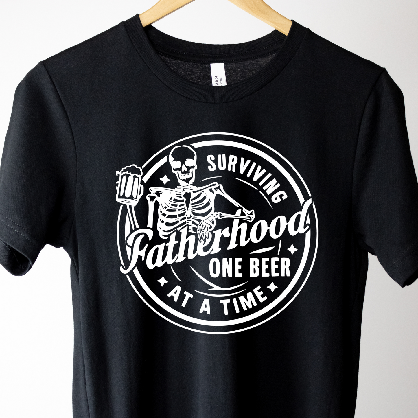 Surviving Fatherhhod One Beer At A time Shirt