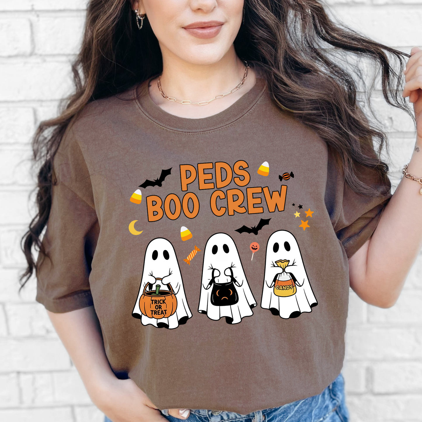 Peds Boo Crew Pediatric Nurse Shirt