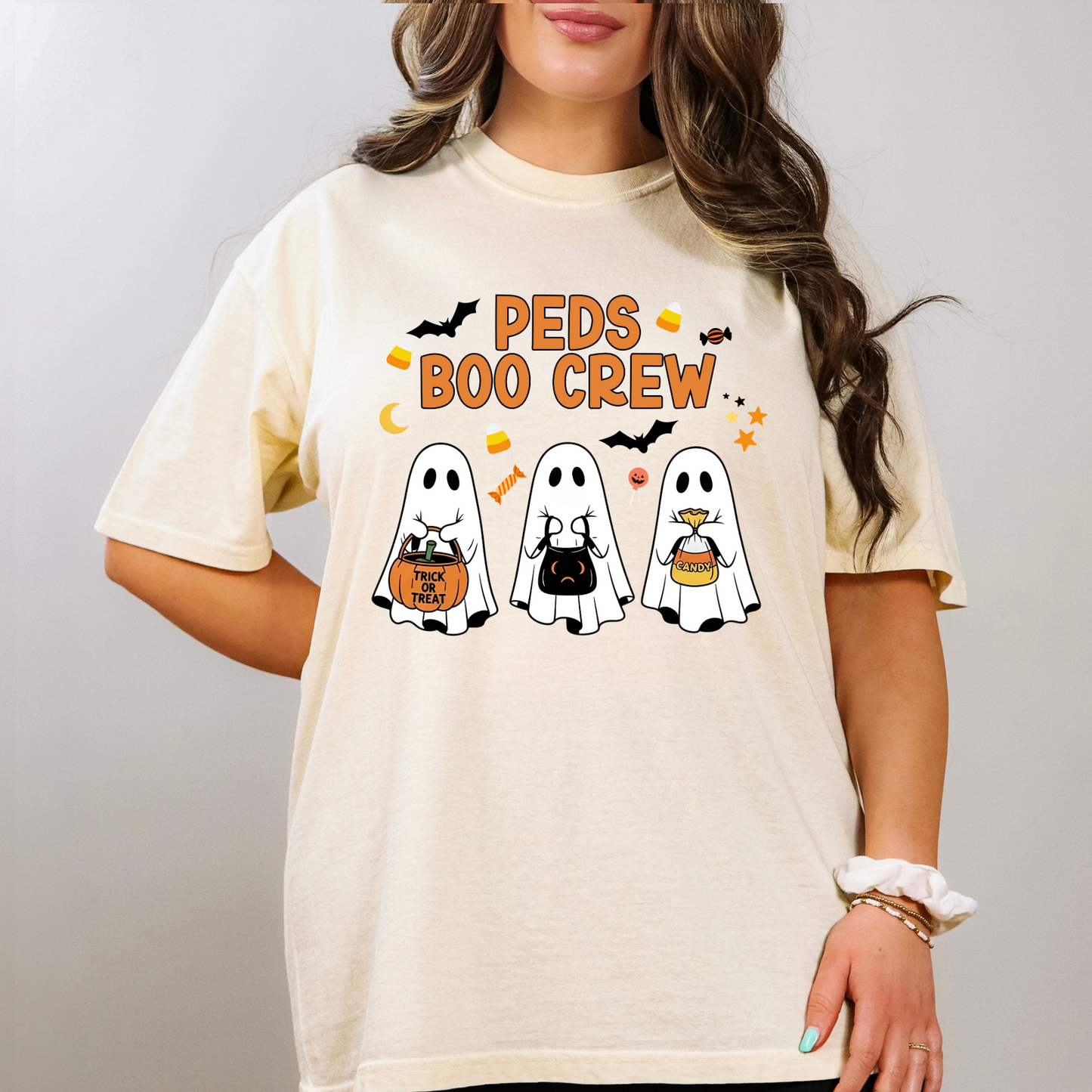 Peds Boo Crew Pediatric Nurse Shirt
