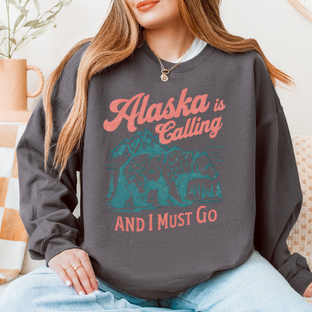 Alaska Is Calling Crewneck