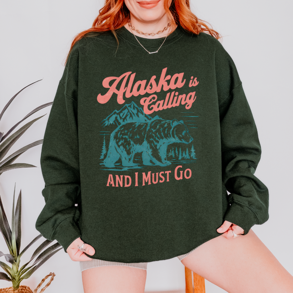 Alaska Is Calling Crewneck