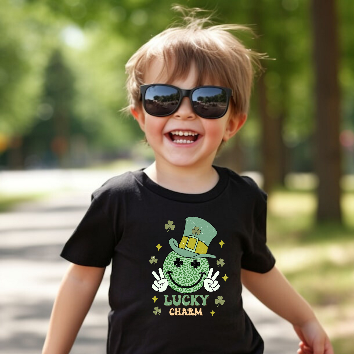 Lucky Charm St. Patrick's Day Shirt for Kids