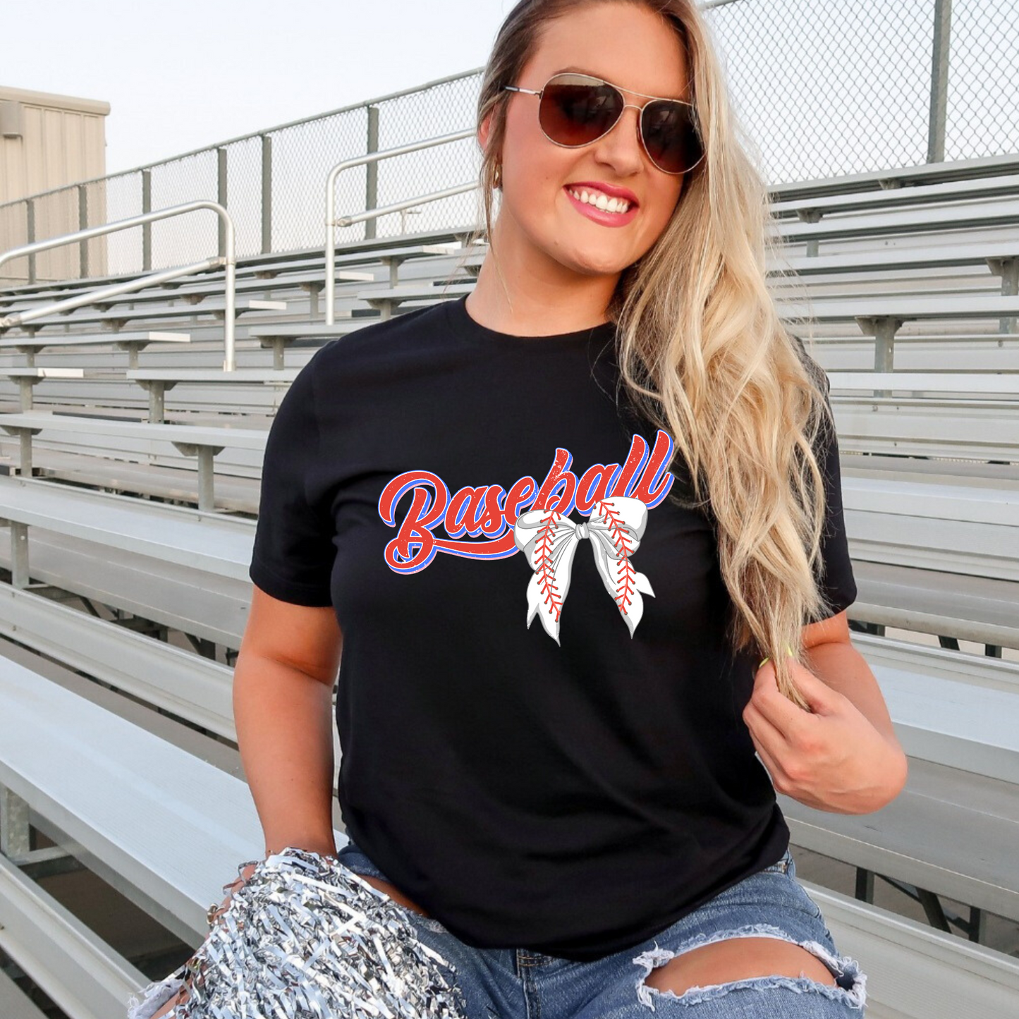 Baseball Bow Shirt
