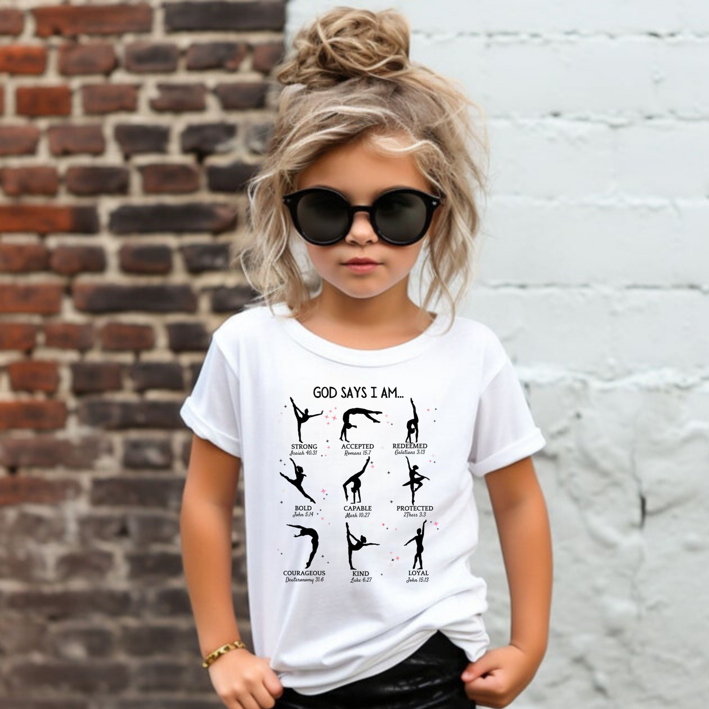 God Says I Am... Dance Shirt for Youth