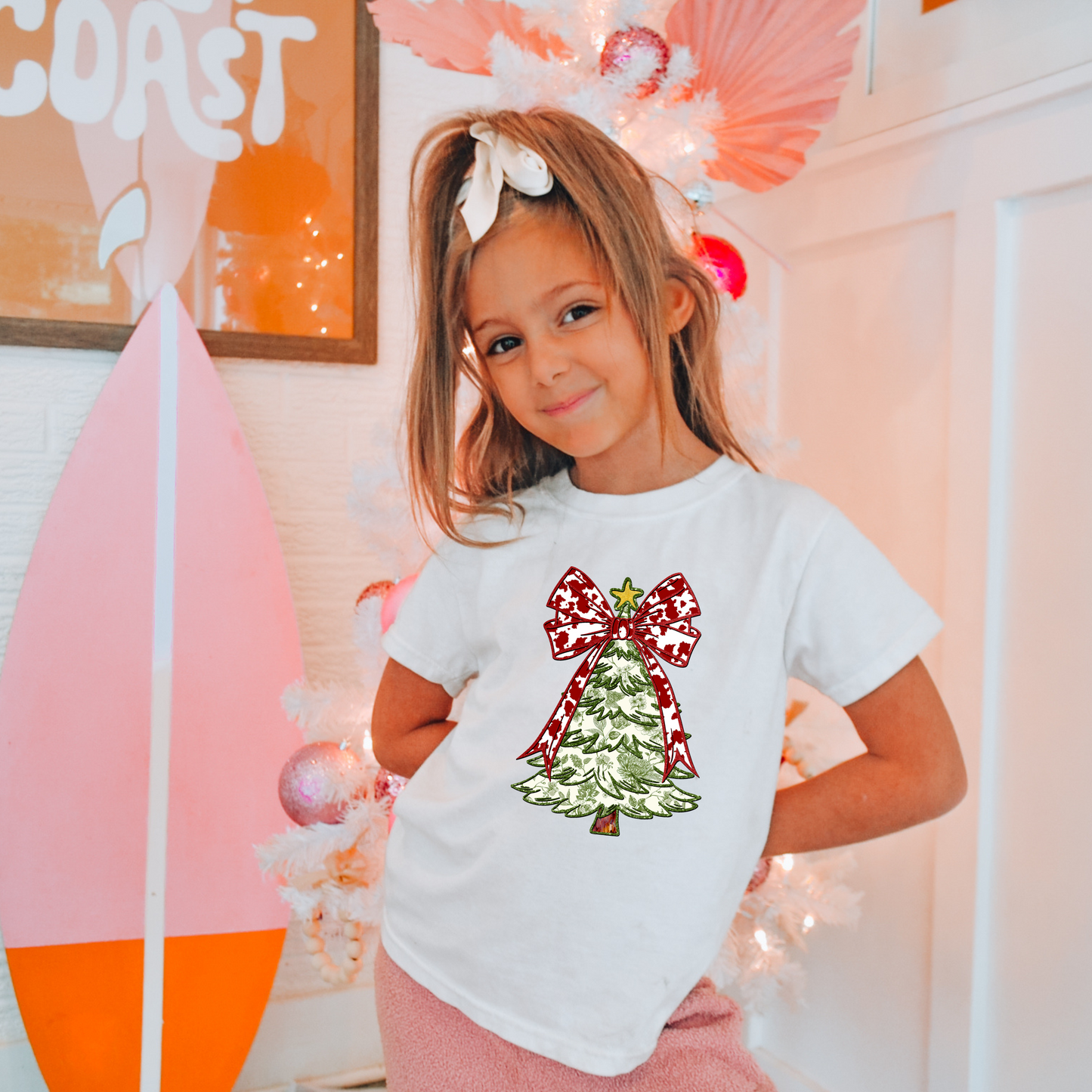 Christmas Tree Shirt for Girls