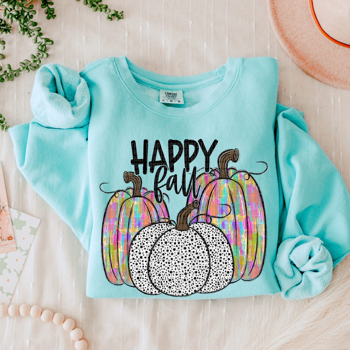Happy Fall Crewneck Sweatshirt