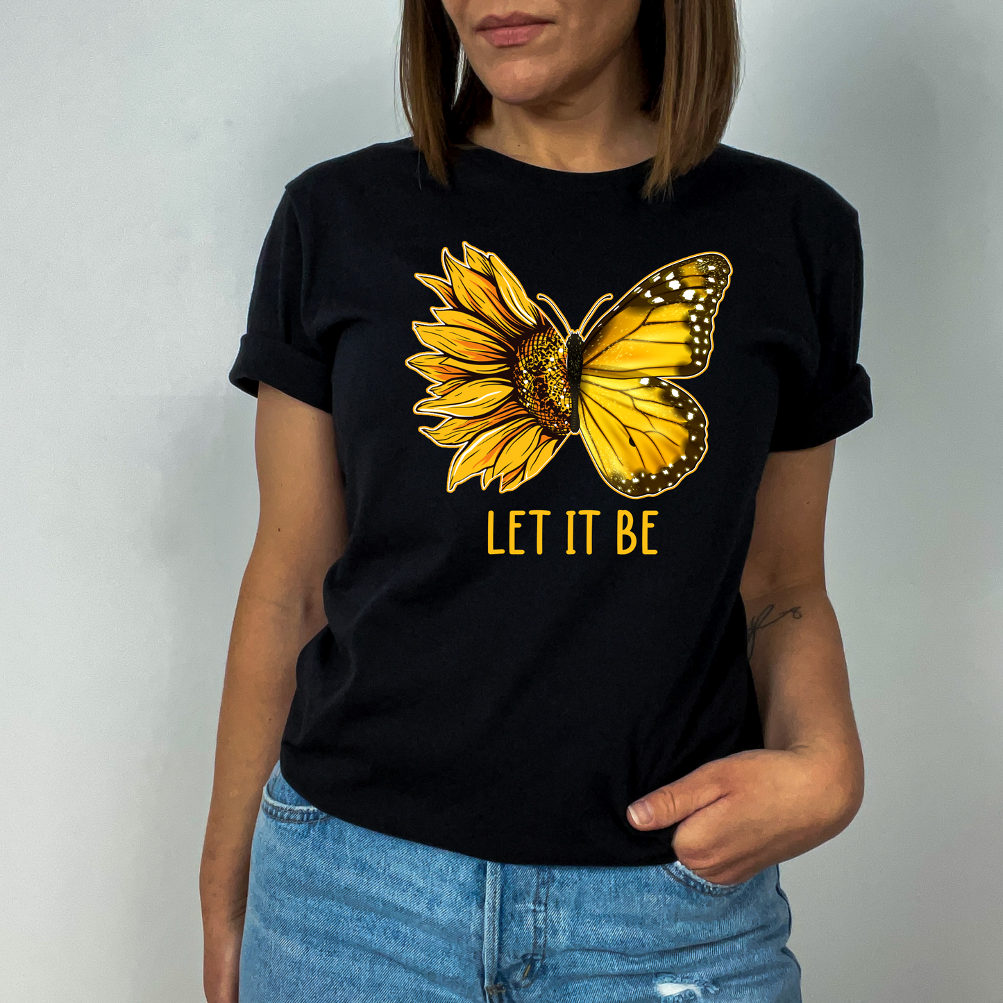 Sunflower Butterfly Shirt
