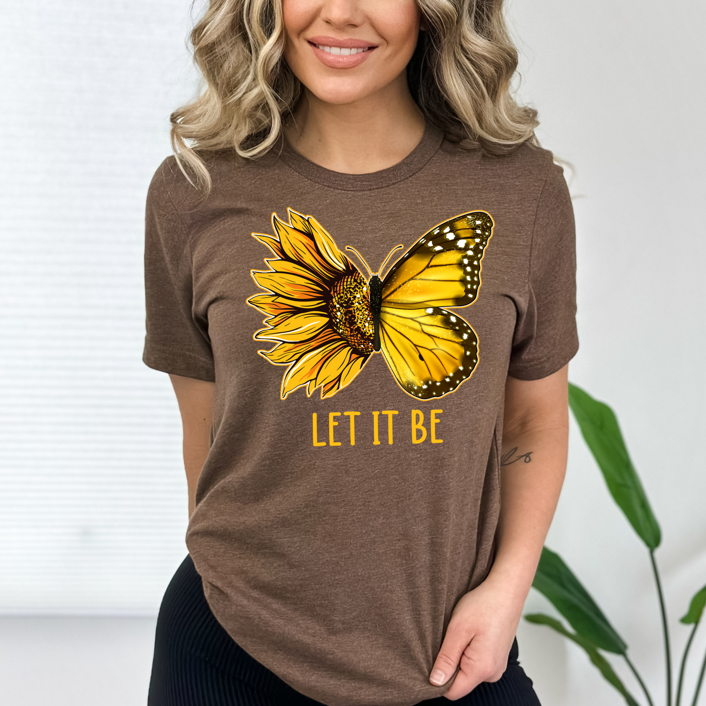 Sunflower Butterfly Shirt