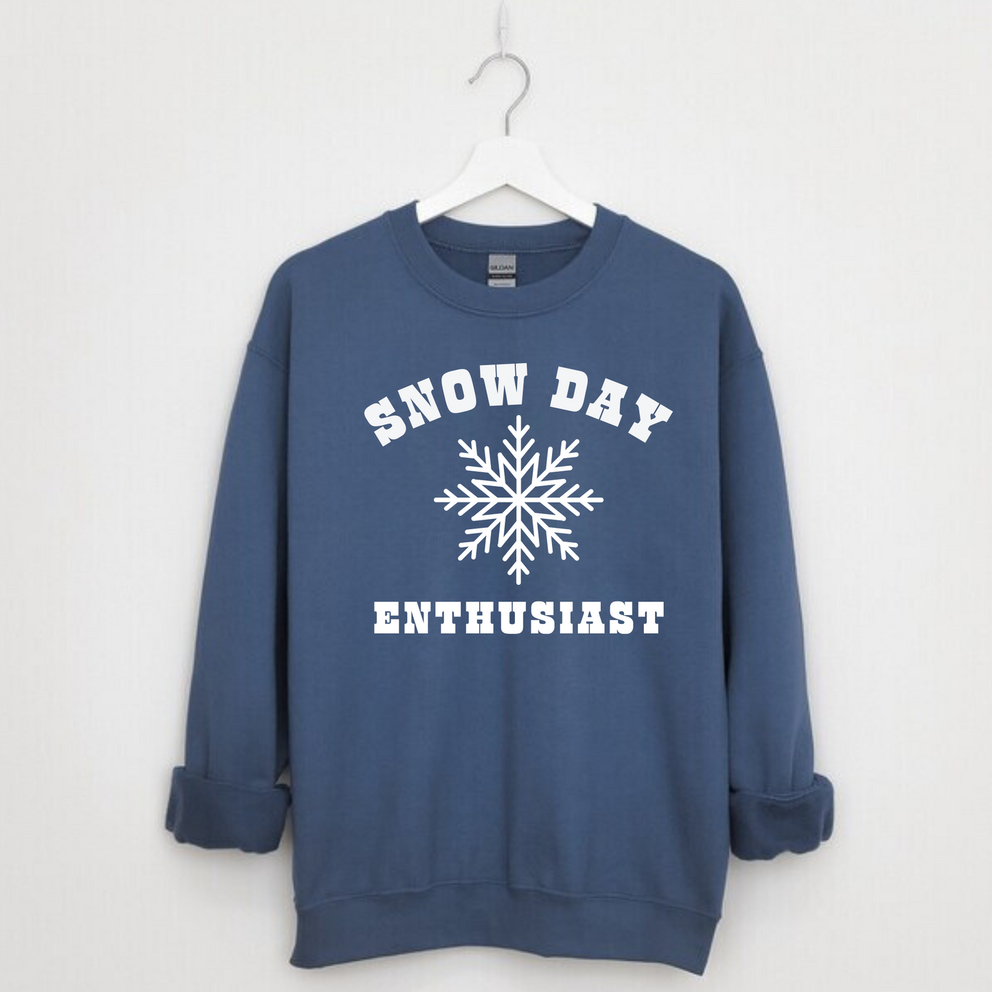 Snow Day Enthusiast Crewneck Sweatshirt
