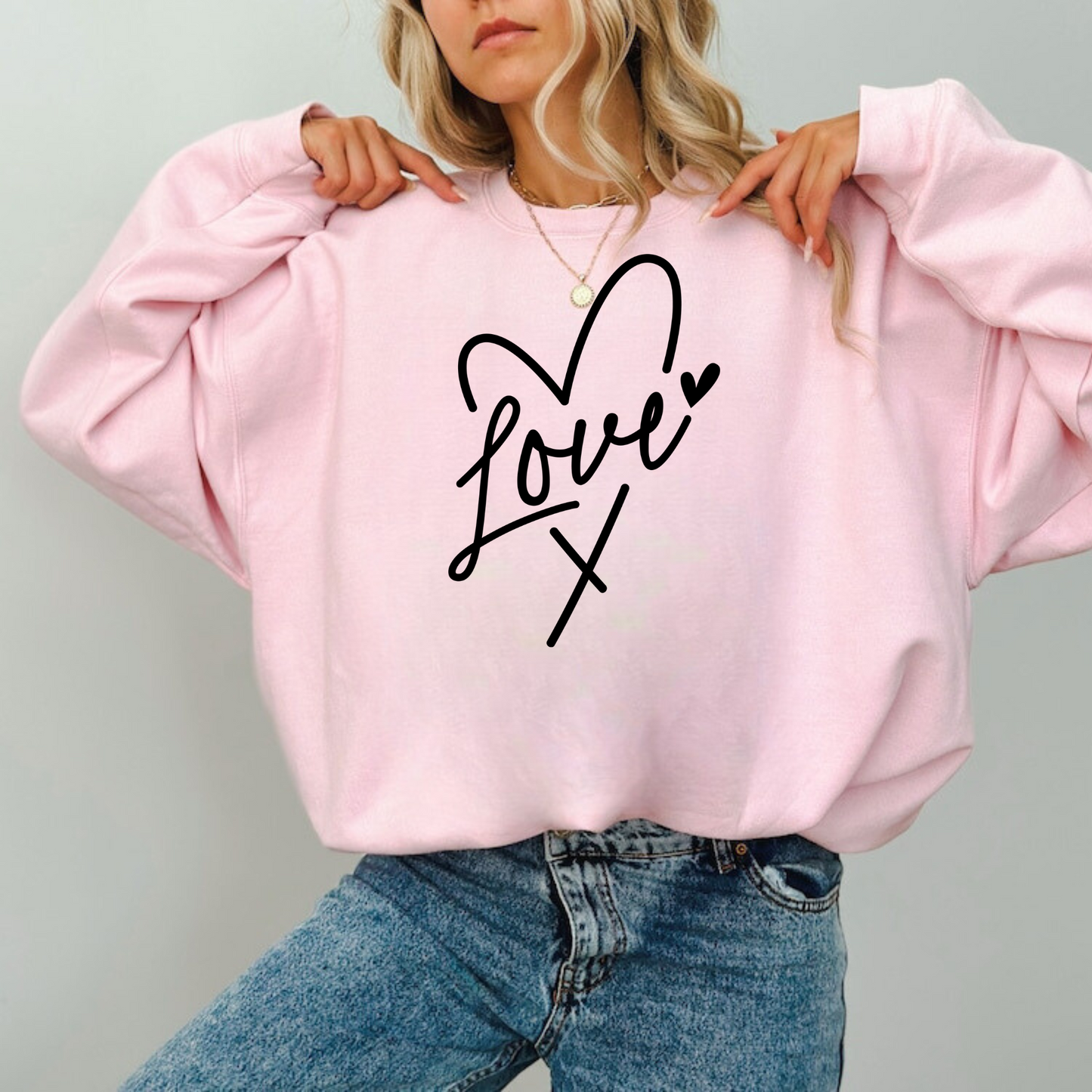 Love Valentines Day Sweatshirt