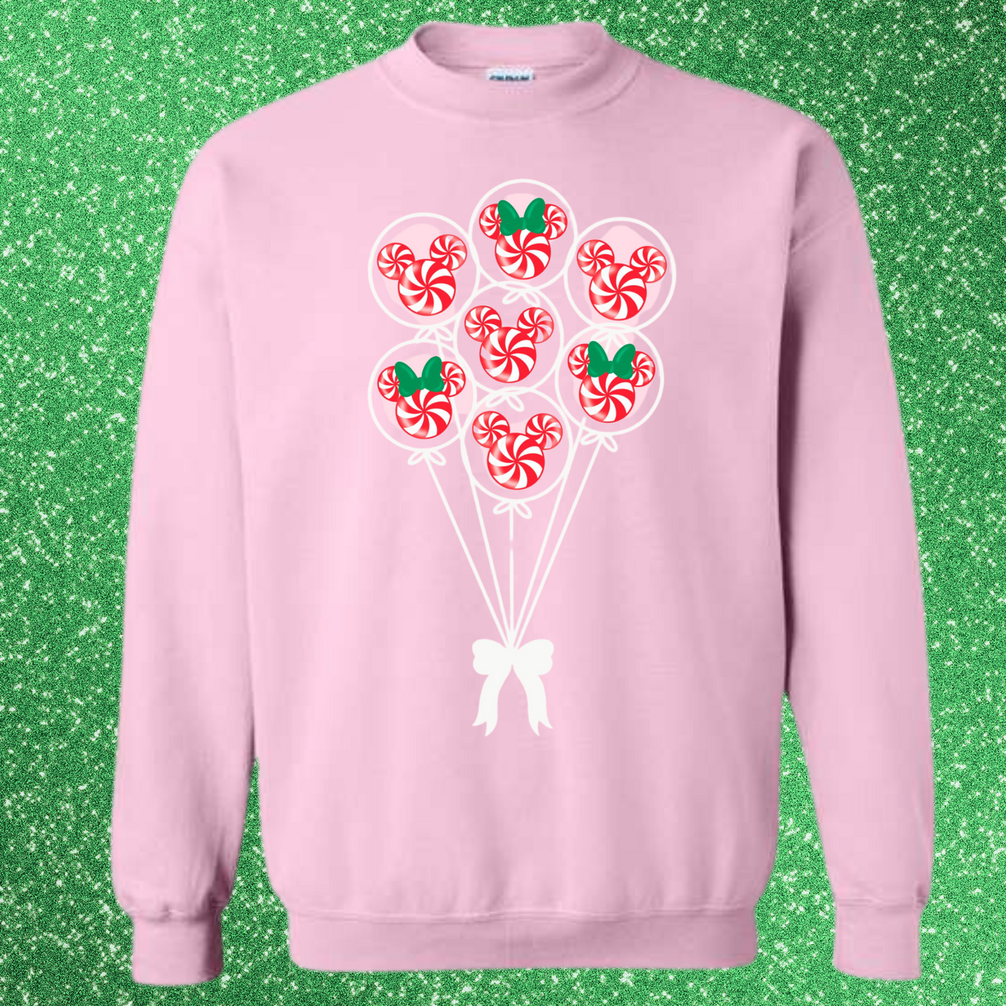 Magical Balloons Christmas Crewneck Sweatshirt