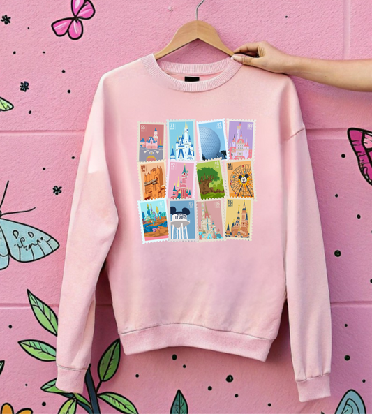 Magical Stamps Crewneck Sweatshirt