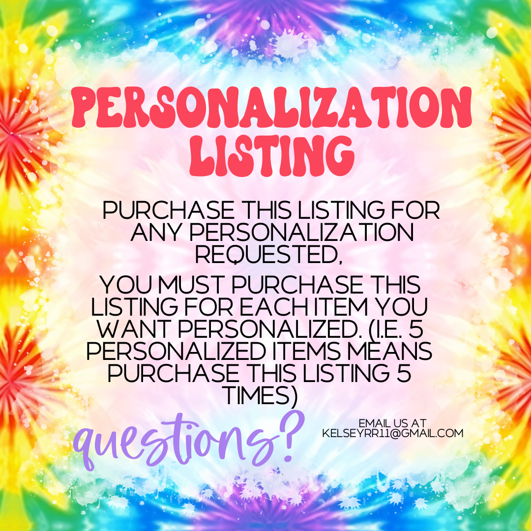 Xtreme Heights XHG PERSONALIZATION REQUEST