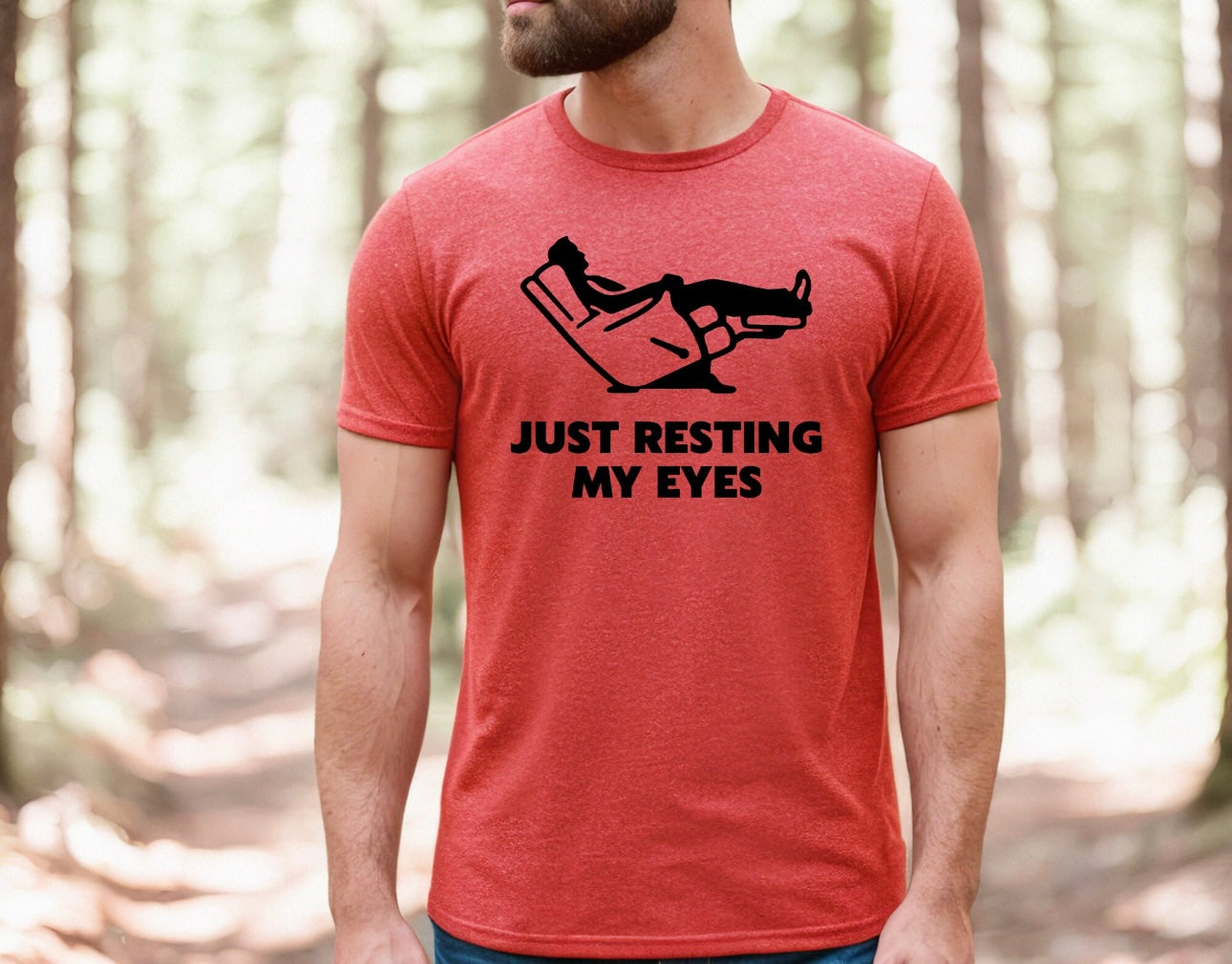 Just Resting My Eyes | Funny Dad Shirt