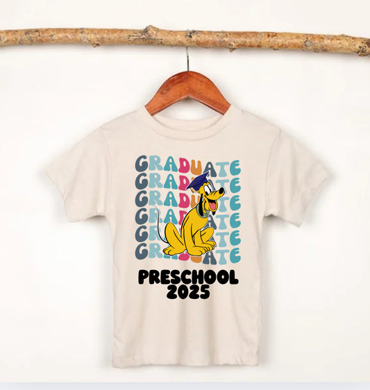 Custom Grade Magical Dog Graduation Shirt