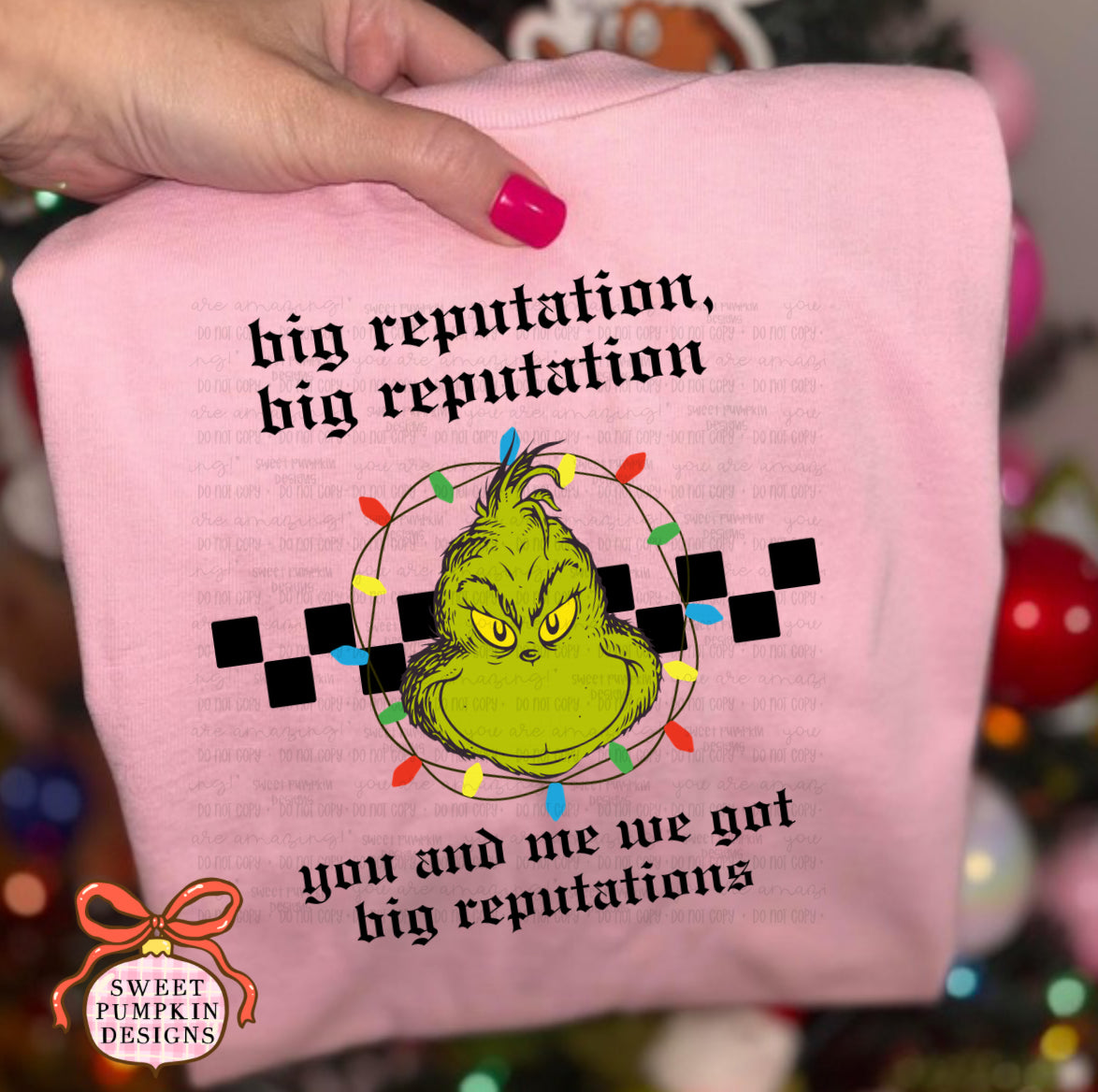 Big rep Christmas Comfort Colors Shirt